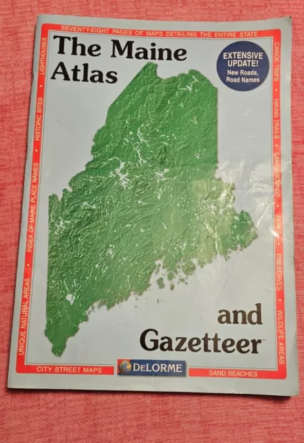 Delorme Maine Atlas And Gazetteer 2006 29th Edition
