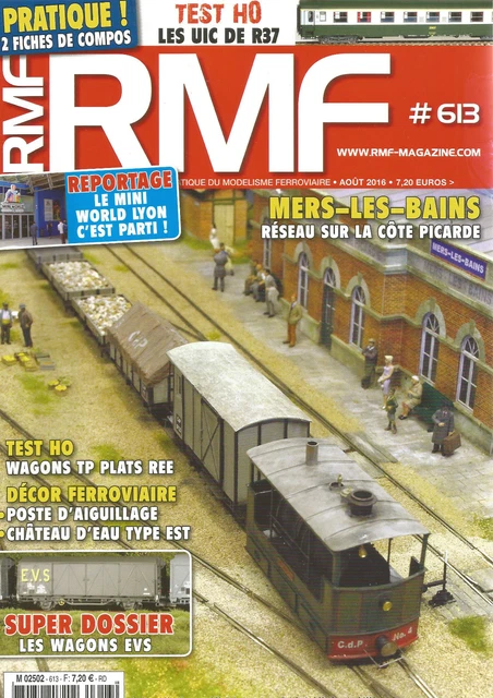 RMF N 613 Mers Les Bains Reseau Cote Picarde Wagons Evs Wagons rmf-n-613-mers-les-bains-reseau-cote-picarde-wagons-evs-wagons
