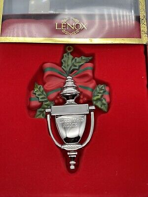 Lenox 2003 Annual Ornament Bless This Home Christmas Decoration