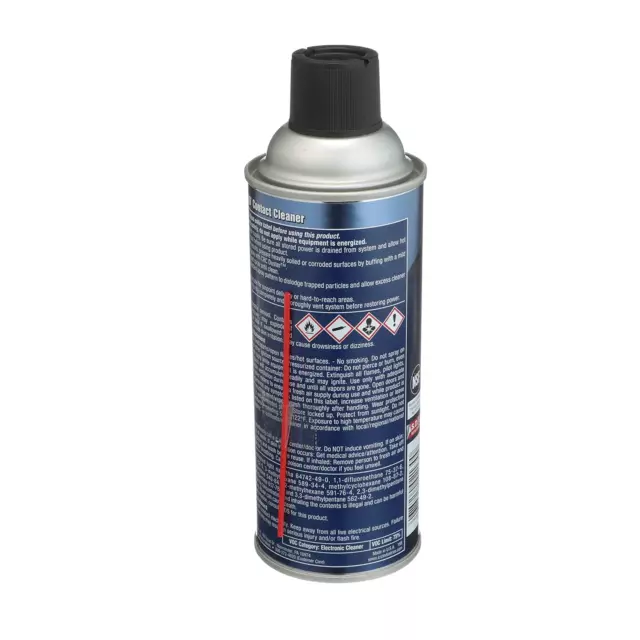 CRC QD Contact Cleaner, 11 Wt Oz, Industrial Strength, Quick Drying, No Residue, 2