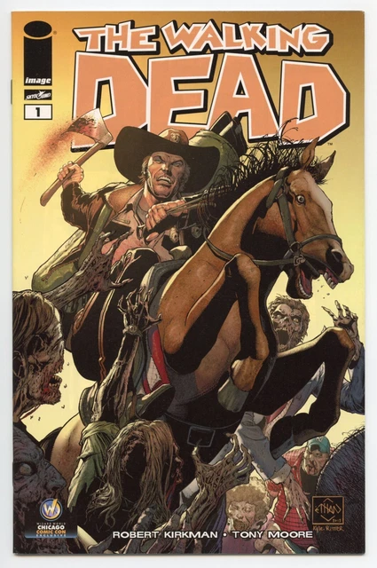 Image Skybound The Walking Dead (2013) #1 Wizard World Chicago VARIANT NM- 9.2