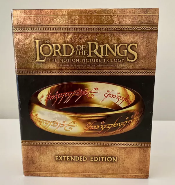 The Lord of The Rings The Motion Picture Trilogy Extended Edition Blu-Ray