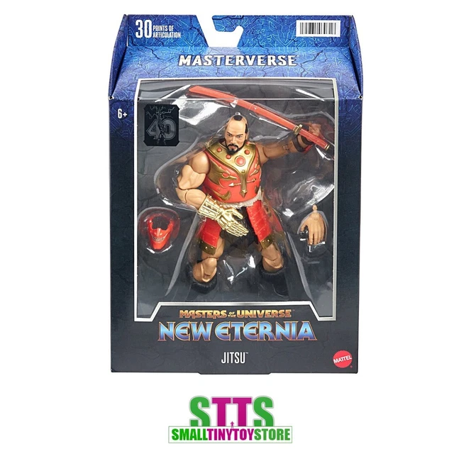 Jitsu Masters of the Universe Masterverse New Eternia US Card OVP