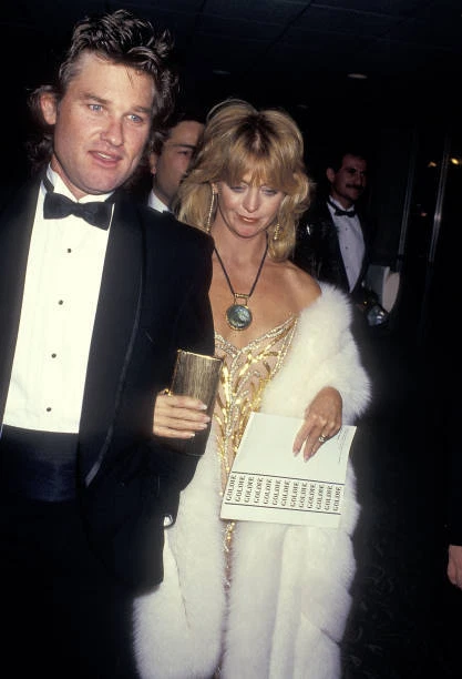 ACTOR KURT RUSSELL and actress Goldie Hawn 1987 OLD PHOTO 7 EUR 6,71 ...