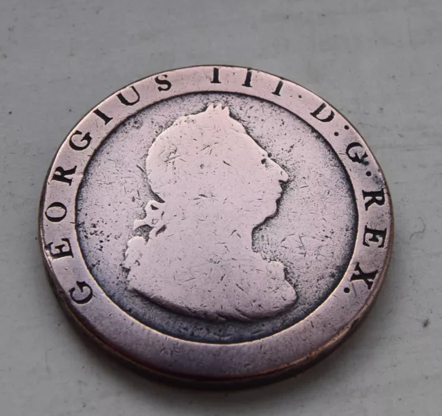 1797 King George Iii Cartwheel Penny