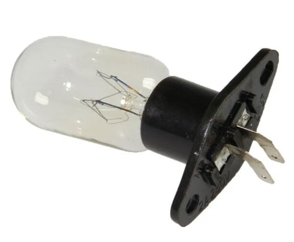 Lampadina Per Forno A Microonde T170 - 240V 25W, Base Con Connettori - Foto 8