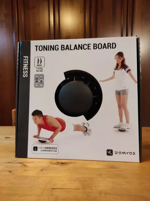 Relaxdays Fitness Balance Board, Twist-Board für