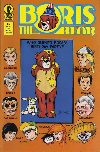Boris the Bear #12 VF; Dark Horse | we combine shipping
