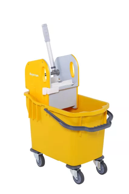 25L ERGO KENTUCKY MOP BUCKET WITH WHEELS - Different Colours available