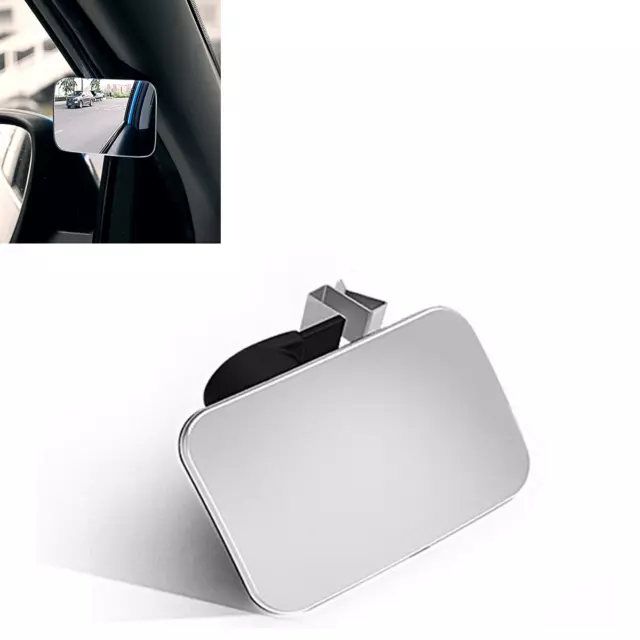 360° Wide Angle Blind Spot Car Interior Side Wing Rear View Mirror HD Convex