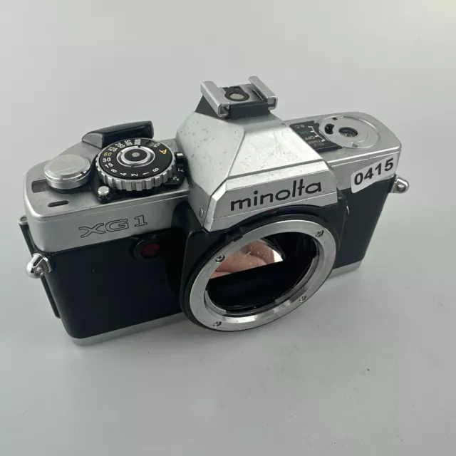 MONOLTA XG1 Body Gehäuse Spiegelreflexkamera DEFEKT #X003-415