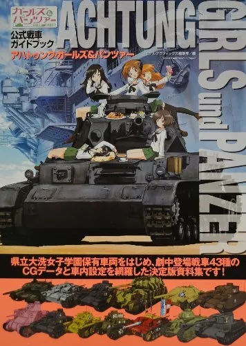 Dai Nihon Kaiga Achtung Girls und Panzer (Art Book) NEW from Japan