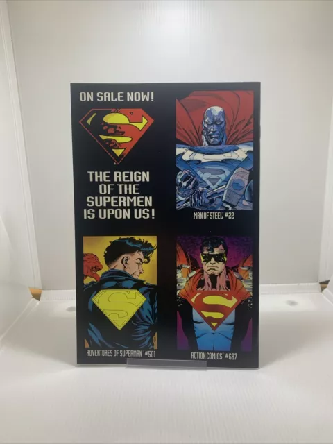 DC Comic's June 1993 #78 Reign of the Supermen, #14 "Man of Tomorrow" VF/NM 2