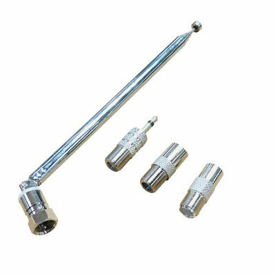 115.3cm F tipo di ricambio 7 sezioni Antenna telescopica Antenna TV DAB FM Radio 