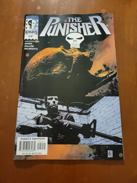 Punisher #2 Garth Ennis & Steve Dillon 2000 Marvel Knights