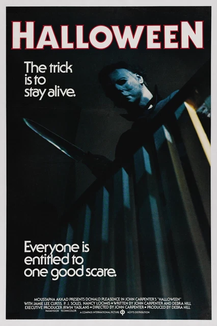 Free Same Day Shipping HALLOWEEN One Good Scare Michael Myers 11x17 Poster