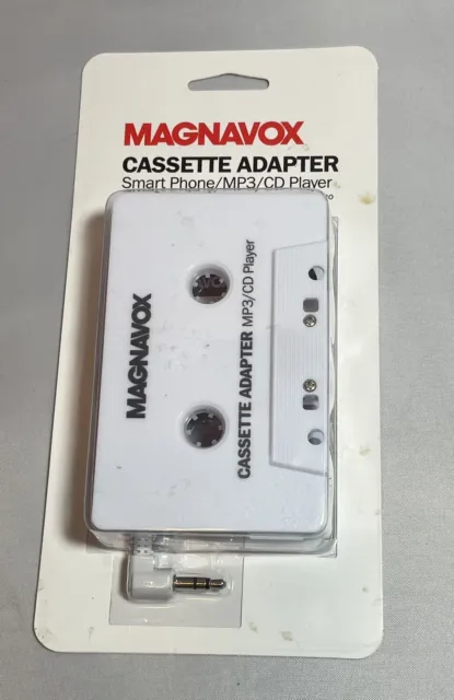 Magnavox Cassette Adapter Smart Phone MP3 Cd Player New Free Shipping New in box