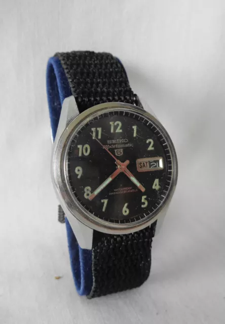 VTG MEN'S SEIKO 6619-8060 Sportsmatic 5 Military Style MACV-SOG Wristwatch  Runs £ - PicClick UK