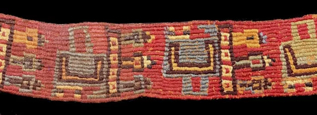 Pre-Columbian Woven Textile South Coast Wari Headband