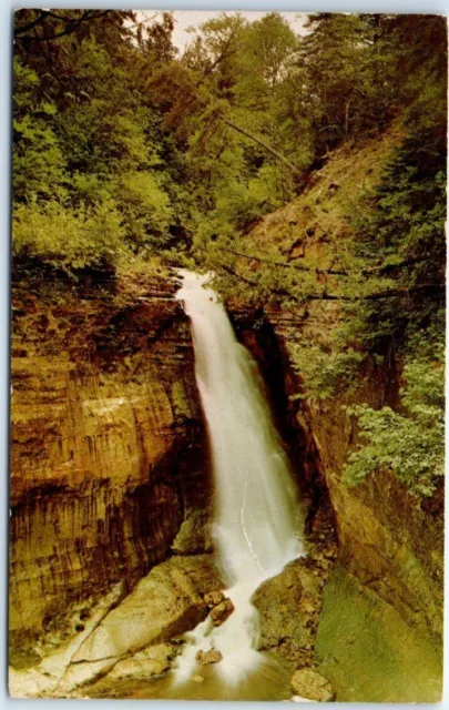 Postcard - Miners Falls, Michigan, USA, North America