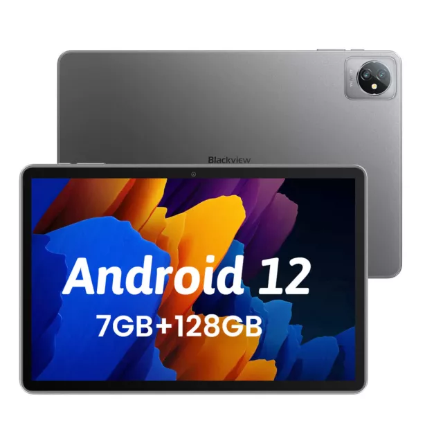 Blackview Tab 8 WiFi Tablets 10.1 Inch 7GB+128GB(Up to 1TB)Android 12 6580mAh