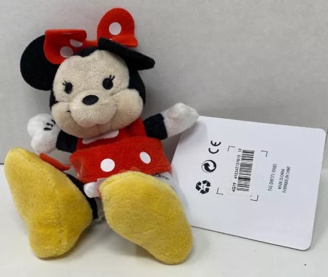 Disney Junior Mickey Mouse Clubhouse- 4.5 Inch Tiny Big Feet Minnie Mouse Plush