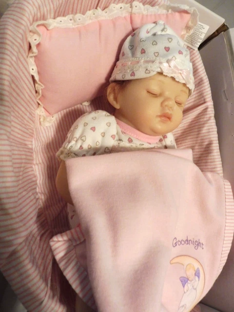 Ashton Drake /Cheryl Hill "Lullaby And Good Night"  Cloth & Vinyl Doll With Coa