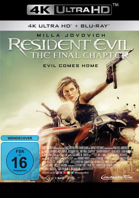 Resident Evil 6 - The Final Chapter - 4K Ultra HD Blu-ray # UHD+BLU-RAY-NEU