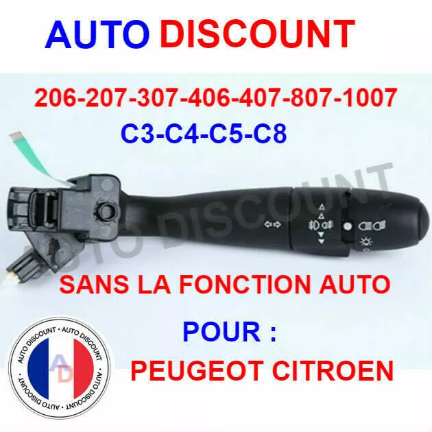Interrupteur de direction de voiture, indicateur de direction, clignotant,  pour Peugeot 307 301 308 206 207 405 407 RCZ Citroen C2 C3 C4 C5 C8 Xsara -  AliExpress