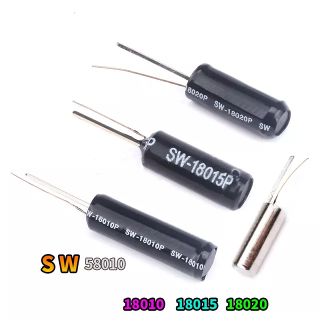 100x Vibrating Sensor High Sensitive Vibration Snap Switch Sensitivity SW-18010P