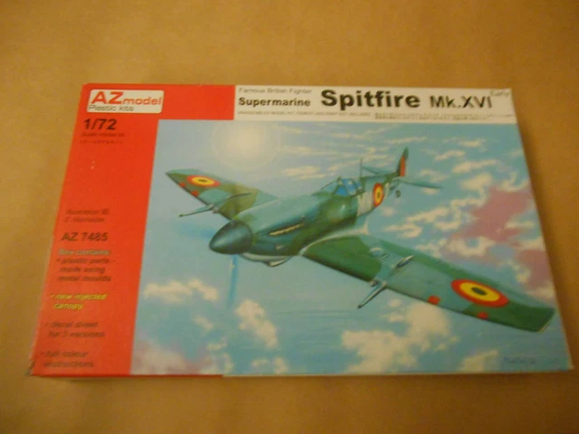 Nationwide 290 Included 1/72 Az Model Supermarine Spitfire Mk.Xvi Early Type
