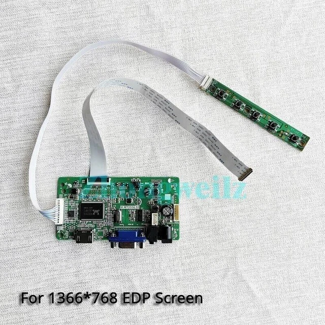 Para LP140WH4-TLC1 LP140WH4-TLD1 LP140WH4-TLN2 1366X768 14 40PIN LVDS 58C Kit de placa controladora compatible con HDMI Panel LED VGA DIY - AliExprs 7
