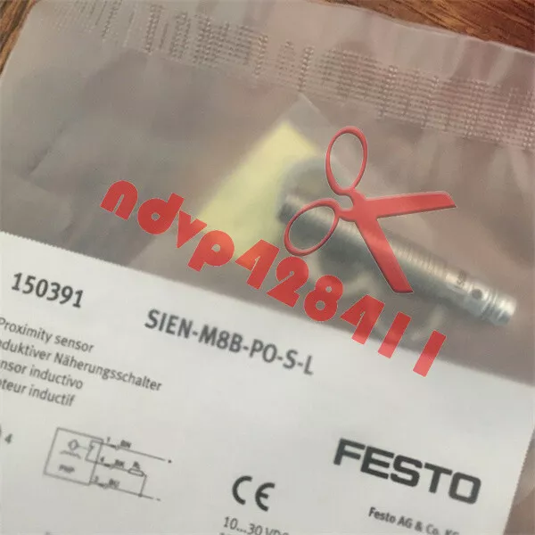 1Pz Nuovo Sensore Induttivo Festo Sien-M8B-Po-S-L 150391
