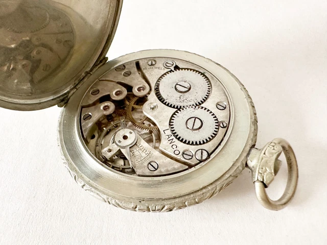 ANTICO DESIGN OROLOGIO da Tasca Al Quarzo con Albert Catenina e Astuccio Regalo EUR 23,40 - IT ANTICO DESIGN OROLOGIO da Tasca Al Quarzo con Albert Catenina e Astuccio Regalo EUR 23,40 - IT
