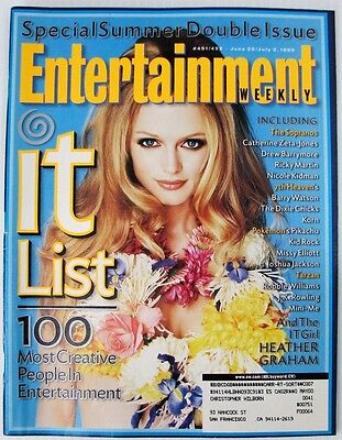 Entertainment Weekly 491/492 June 25/July 2 1999  iT List  Heather Graham cover