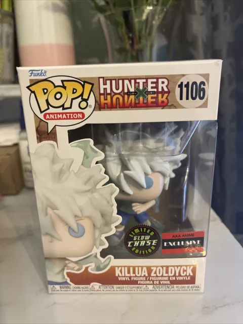 Funko Pop! Hunter x Hunter Killua Zoldyck #1106 AAA Exclusive Chase W/Protector