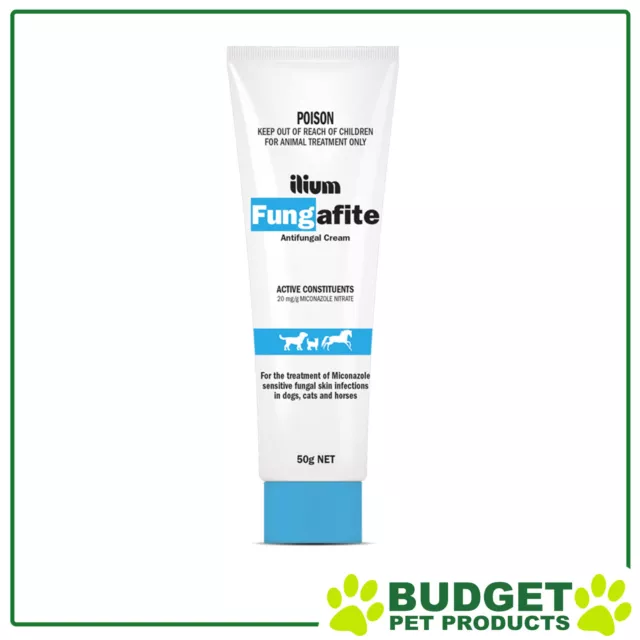 Ilium Fungafite Antifungal Cream For Dogs Cats And Horses 50g