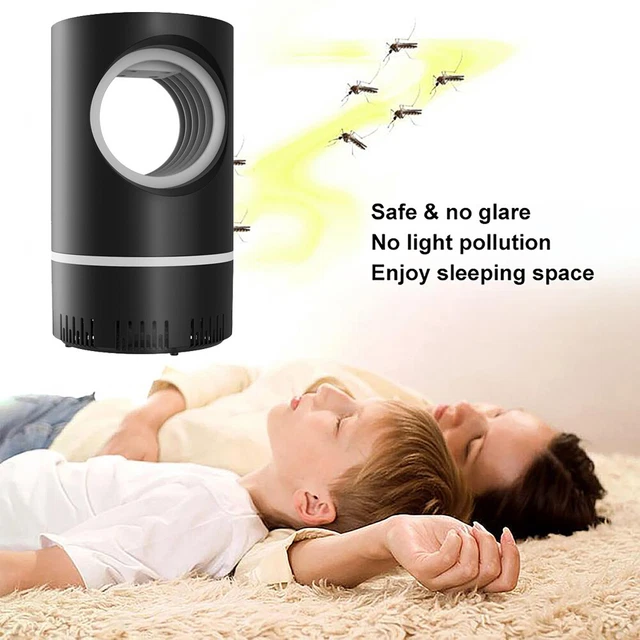 Moskito Killer Insektenvernichter Elektrisch LED UV Lampe Mücken Fliegen Falle