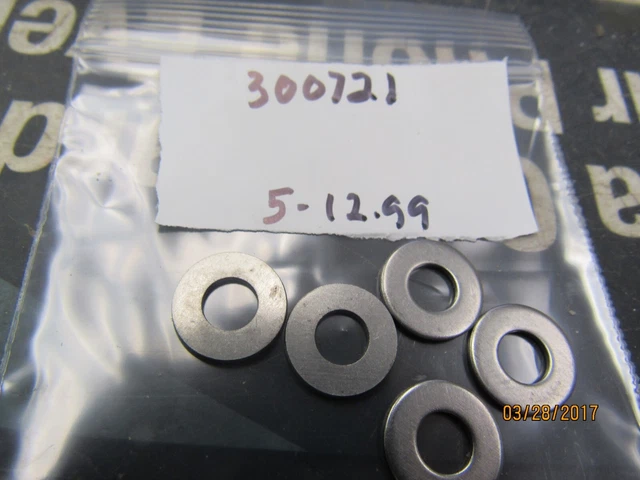 5 New  Omc Oem  Johnson Evinrude Washers 300721