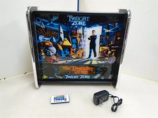 Bally Twilight Zone Pinball Head LED Display light box