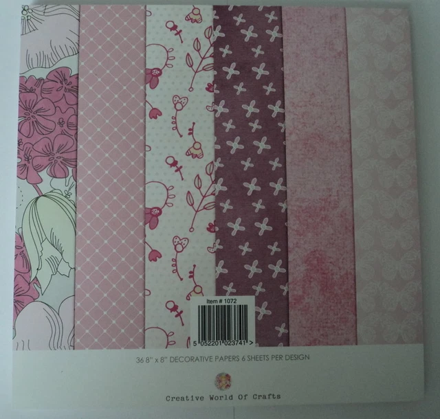 Schnäppchenpapier Boutique Pads 8"" X 8"" - Schmetterlingsgarten Für Karten & Handwerk 2
