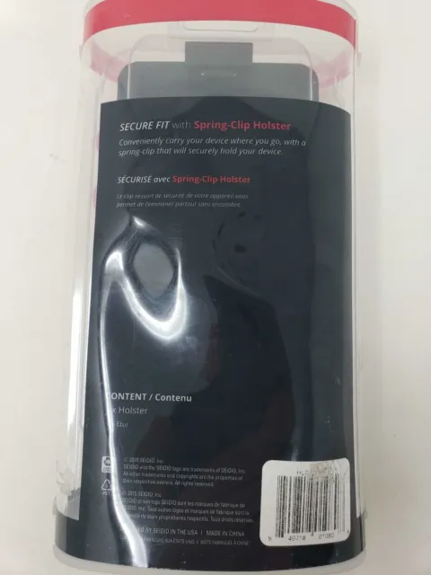 Seidio Samsung Galaxy Note Edge SURFACE Spring Clip Holster Black 2