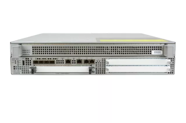 Cisco ASR1002-5G-SHA/K9 1000 Series Router SEC+ HA Bundle + SPA-5X1GE-V2 Module