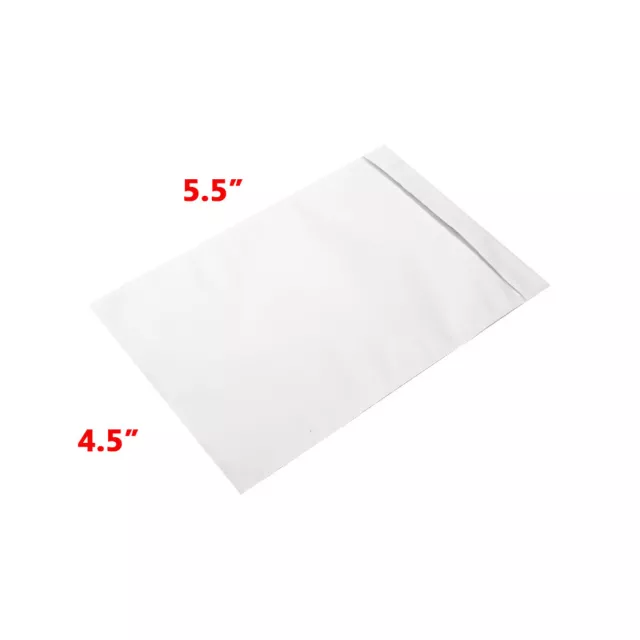 Top Loading Adhesive Clear Packing List Pouches Shipping Label Slip Envelope Bag