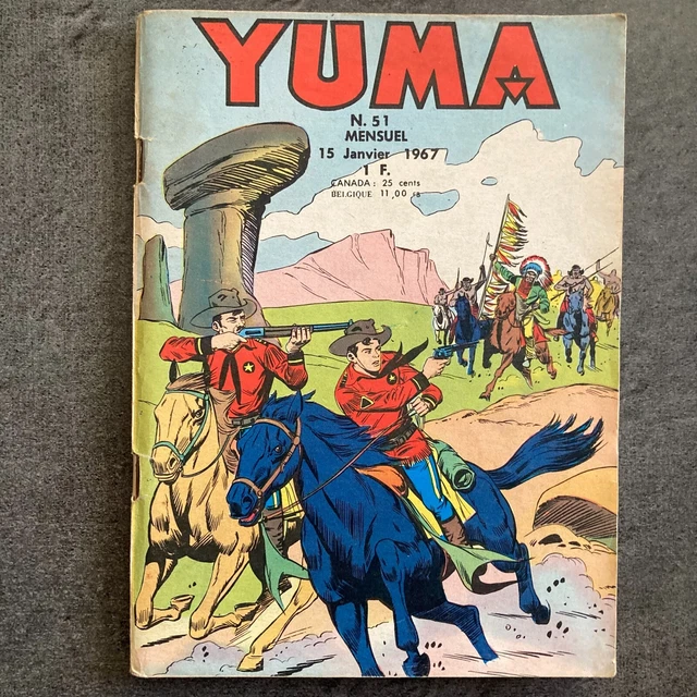 Collection YUMA Du N°1 Au 375 (1963-1993) - Me Contacter Avant Achat