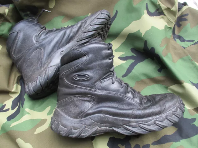 rare OAKLEY HRT CRW BLACK KIT ASSAULT BOOTS us navy seal team DevGru sas uk 9.5