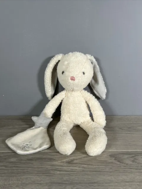 Mamas & Papas 15” Cream My First Bunny Rabbit Soft Toy Plush Comforter