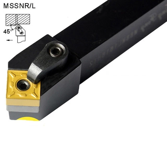 Porte-outil Tour PCLNL2525M12 Pour Insert CNMG120408 - Support Tournage Externe Acier Haute Précision