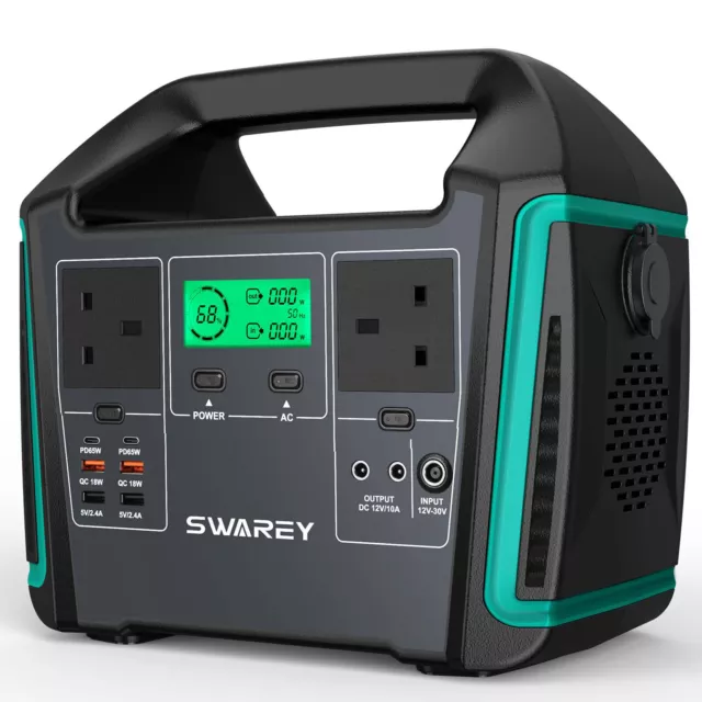 1500W Tragbare Power Station S1000 725,76Wh Solargenerator Mobile Power Storage