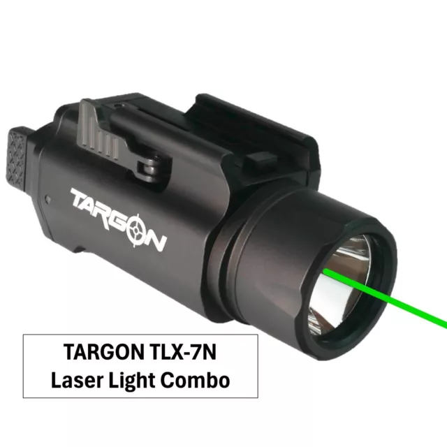 Green Laser Flashlight Combo 1500 Lumen Led Light Gun Pistol Shotgun Tlx-7N